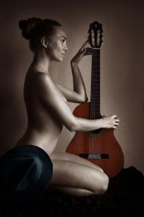Girl with guitar