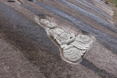 Buddha carving