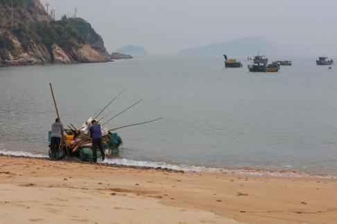 Fishing boats at sea 18