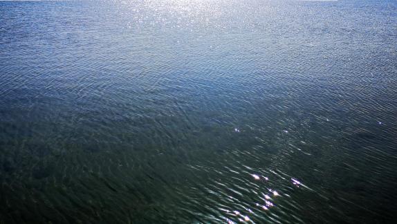 Blue waves and cloud shadows 1