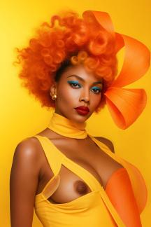 AI Orange hair 2601232