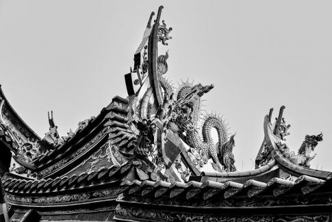 Fujian Roof Ridge Pile Sculpture