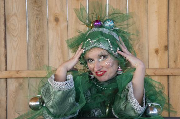 Lady Christmas Tree