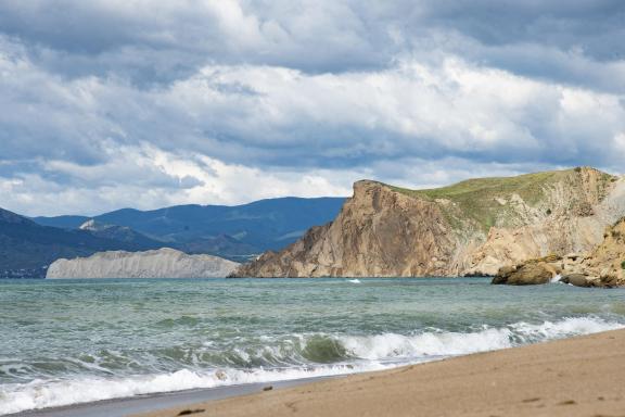 The sea in Ordzhonikidze-2