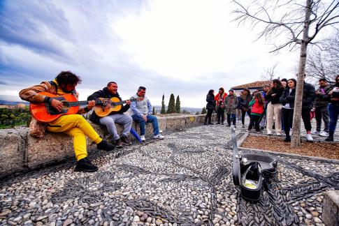 Jitanos flamencos