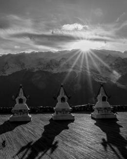 Snowy Mountain Stupa 29
