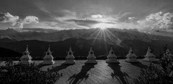 Snowy Mountain Stupa 30