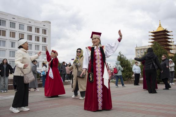 Folk festival in Elista