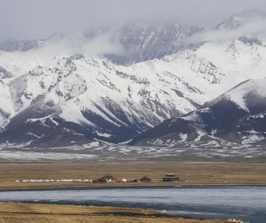 Seeing the snow capped mountains 6