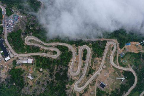 Winding Mountain Road