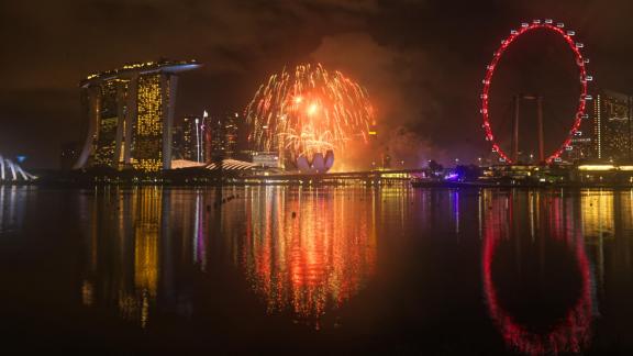 Fireworks at MBS