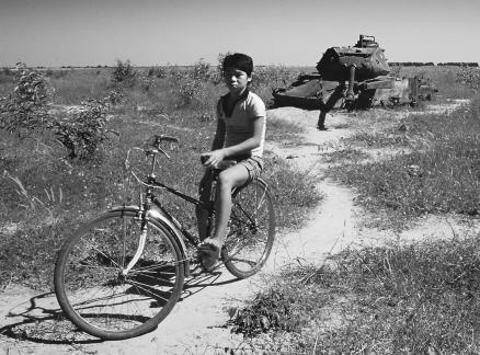 Bicycle and tank