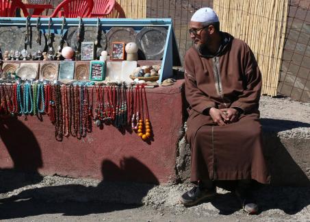Trinket Seller Morocco