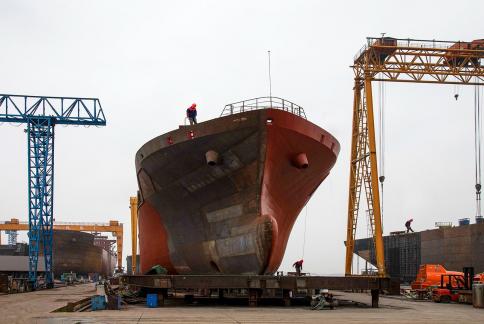 Shipbuilding site