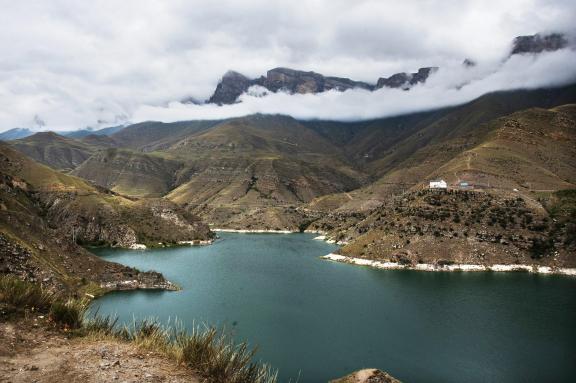 Lake in the mountains-2