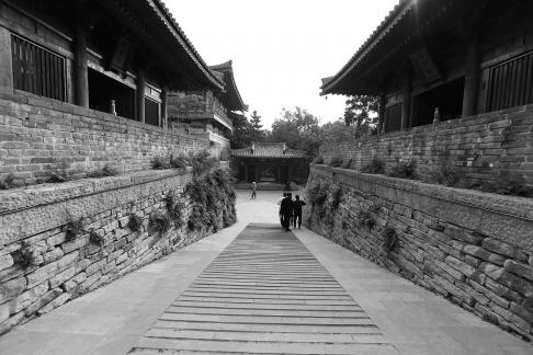 Wood and stone light and shadow 2