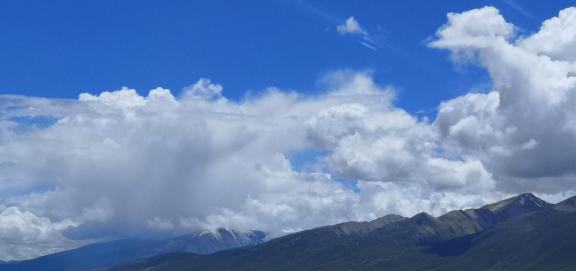 blue sky and white clouds 10