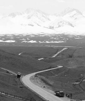 Seeing the snow capped mountains 16