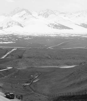 Seeing the snow capped mountains 17