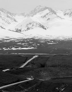 Seeing the snow capped mountains 19