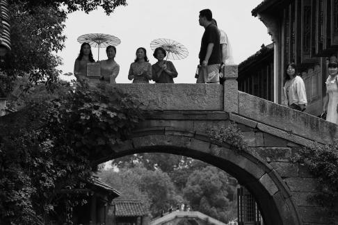 Crossing the Water Town Bridge 10