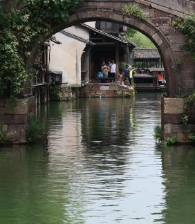 Crossing the Water Town Bridge 4