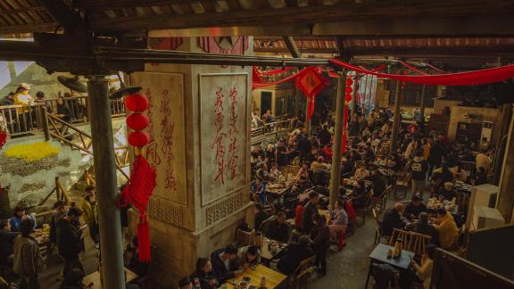 Tea houses in the city 4