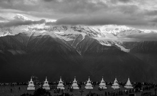 Snowy Mountain Stupa 33