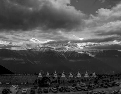 Snowy Mountain Stupa 36