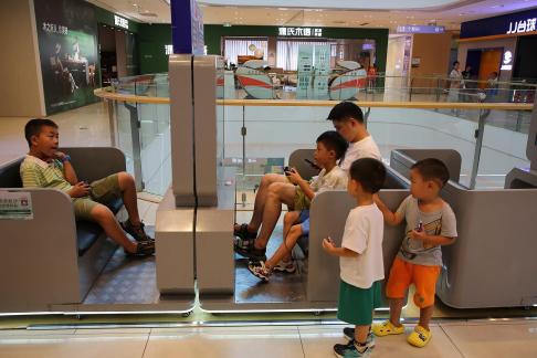 Strolling around the mall 32