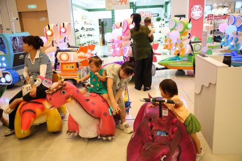 Strolling around the mall 24