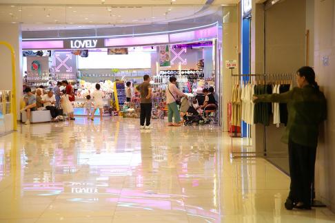 Strolling around the mall 20