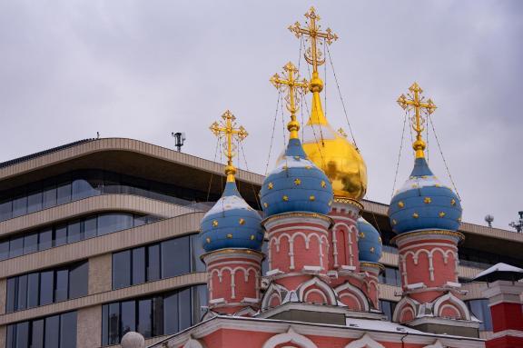 Domes of churches