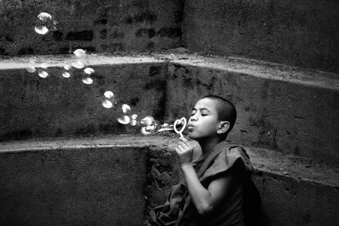 BLOWING BUBBLES