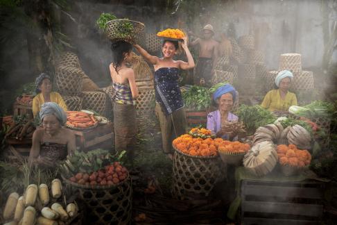 Pasar tradisional Bali