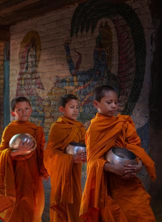 Buddhist Monk Boys