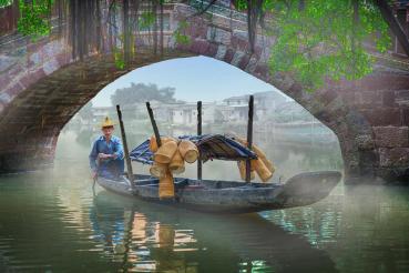 Sailing. by man