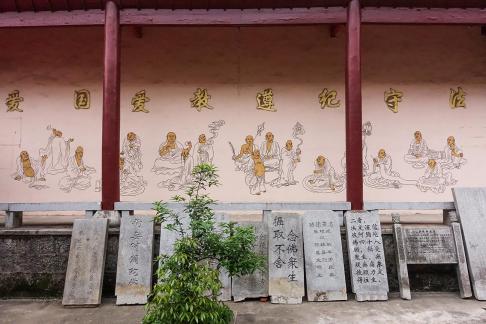Painting Buddha Wall