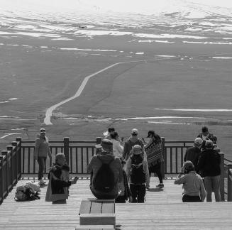 Mountain Trail Watching Snow 6