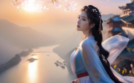 Chinese Ancient Costume Lady 5