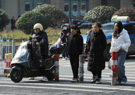 Walking down the street 13