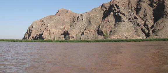 Turbid water and dangerous rocks 1