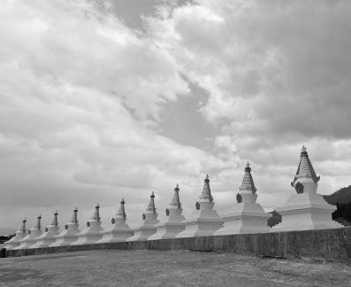 Xizang White Pagoda 9