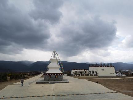 Tibetan White Pagoda 2