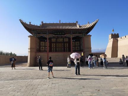 City gate tower on the frontier 15