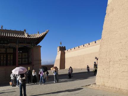 City gate tower on the frontier 16
