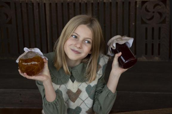 Girl with Jam
