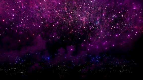 Urban fireworks 3