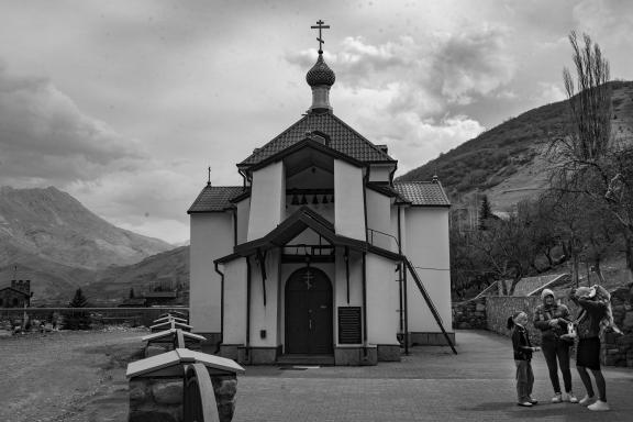 Temple in the mountains