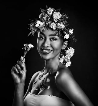 Flowers woman